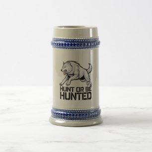 Alpha Wolf: Jagd oder Jagd Bierglas