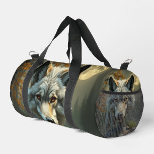 „Alpha-Wolf – König der Wildnis“ Duffle Bag