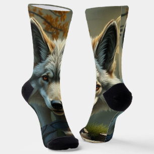„Alpha-Wolf – König der Wildnis“ Socken