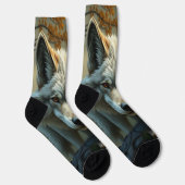 „Alpha-Wolf – König der Wildnis“ Socken (Rechts)