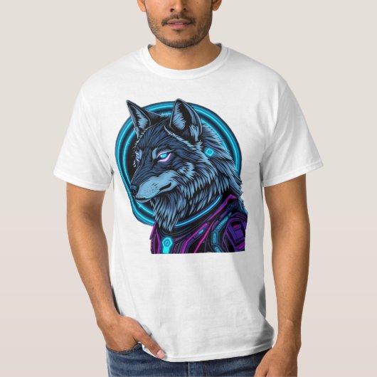 „Alpha-Wolf – König der Wildnis“ T-Shirt (Vorderseite)