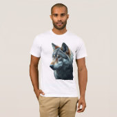 „Alpha-Wolf – König der Wildnis“ T-Shirt (Vorne ganz)