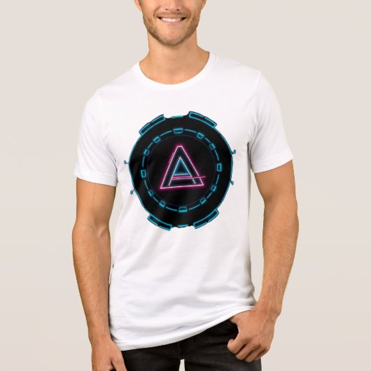 „Alpha-Wolf – König der Wildnis“ Tri-Blend Shirt (Vorderseite)