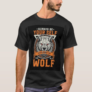 Alpha Wolf Mentalität: Lass Dein Inneres Biest los T-Shirt