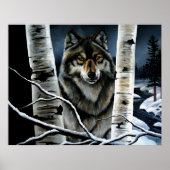 Alpha Wolf Poster (Vorne)