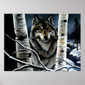 Alpha Wolf Poster (Vorne)