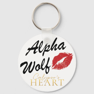 Alpha Wolf Schlüsselkette Kalypso's Herz Schlüsselanhänger
