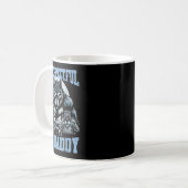 Alpha Wolf sei respektvoll gegenüber Daddy Funny M Kaffeetasse (Vorderseite Links)