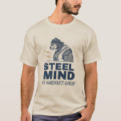 Alpha Wolf Steel Mind Gym T-Shirt – Savage Beast  (Vorderseite)