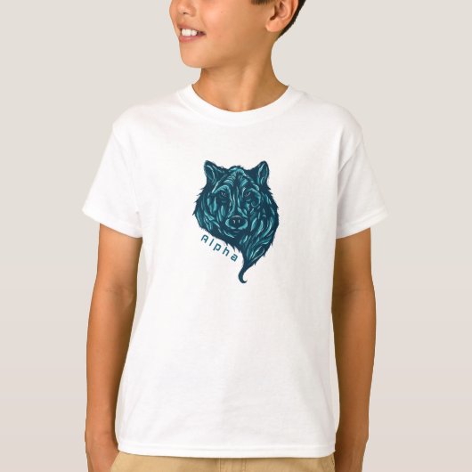 Alpha Wolf T-Shirt (Vorderseite)
