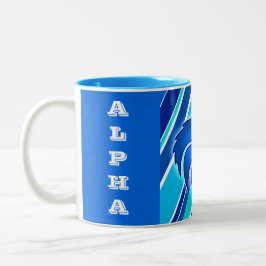 Alpha Wolf Zweifarbige Tasse