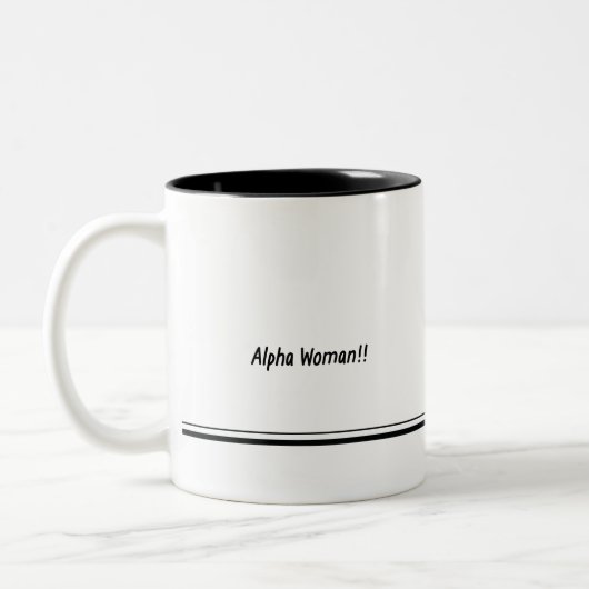 Alpha Woman! Essen Sie Betas für die Tasse des Frü (Links)