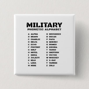 Alpha-Zulu-Signaldiagramm Button