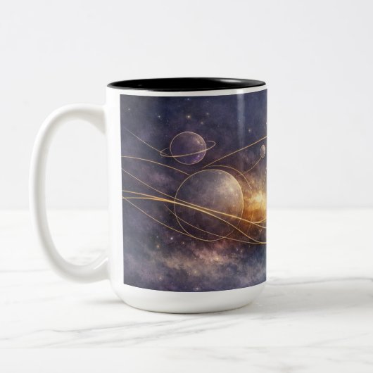 Alpha Zweifarbige Tasse (Links)