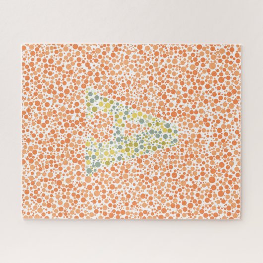 Alphaaugen-Test-Laubsäge Puzzle (Horizontal)