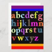 Alphabet (Vorne/Hinten)