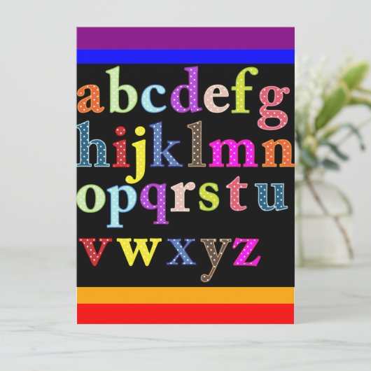 Alphabet (Stehend Vorderseite)