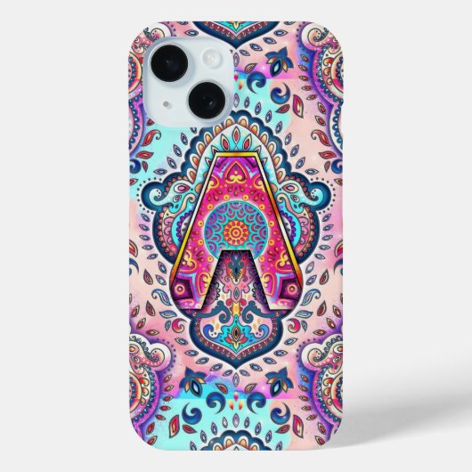 Alphabet A Case-Mate iPhone Hülle (Rückseite)