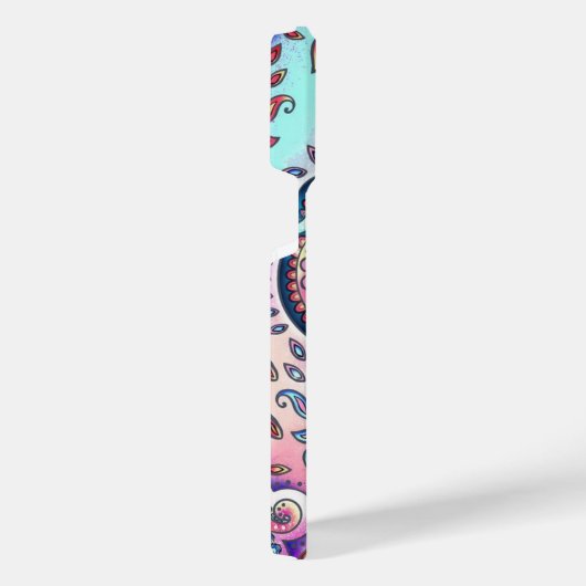 Alphabet A mandala iPhone Hülle (Rechte Seite)