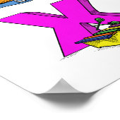 Alphabet (ab 14.95) Cartoon-Wandkarte Poster (Ecke)