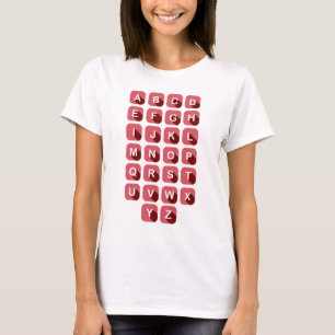 Alphabet-Abc-Lehrer T-Shirt