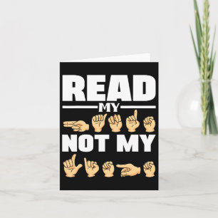 Alphabet American Sing Language Asl Teacher Quote Karte