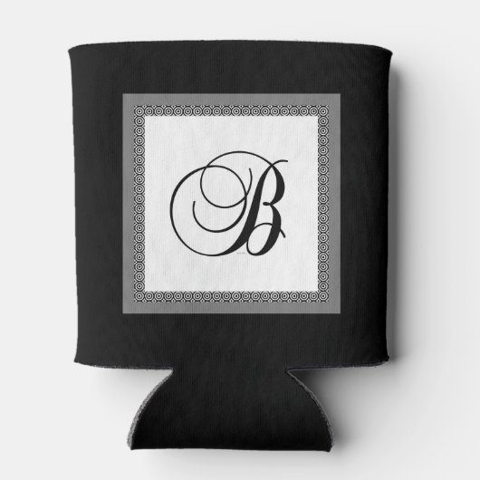 ALPHABET - ANFANG B - MONOGRAMM DOSENKÜHLER (Rückseite)