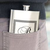 ALPHABET - ANFANG B - MONOGRAMM FLACHMANN (Beispiel)