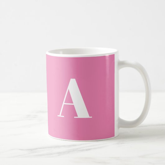 Alphabet-Anfangsbuchstaben anpassen, personalisier Kaffeetasse (Rechts)