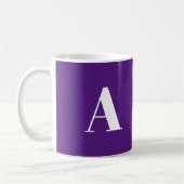 Alphabet-Anfangsbuchstaben anpassen, personalisier Kaffeetasse (Links)