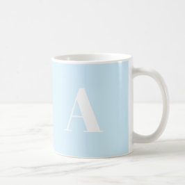 Alphabet-Anfangsbuchstaben anpassen, personalisier Kaffeetasse