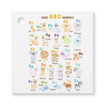 Alphabet Animal ABC Niedliche Tiere