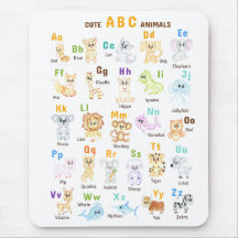 Alphabet Animal ABC Niedliche Tiere