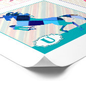 Alphabet Animal Poster (Ecke)