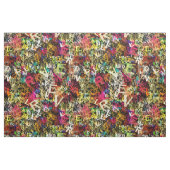 Alphabet Art 1 Custom Fabric Stoff (Fat Quarter (45,7 x 55,9 cm))