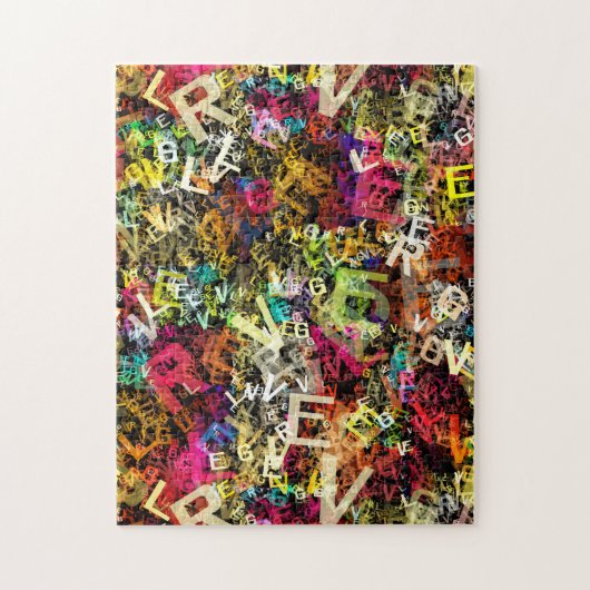 Alphabet Art 1 Puzzle (Vertikal)