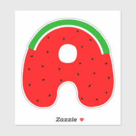 Alphabet-Aufkleber, Buchstabe A, Aufkleber, Wasser Aufkleber