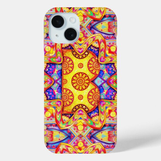 Alphabet B Case-Mate iPhone Hülle (Rückseite)