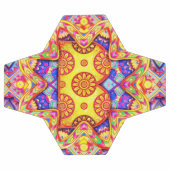 Alphabet B mandala Fußball (Flach)