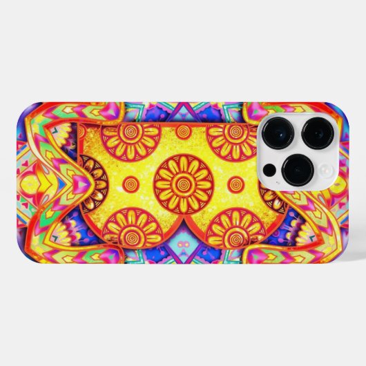 Alphabet B mandala iPhone Hülle (Rückseite (Horizontal))