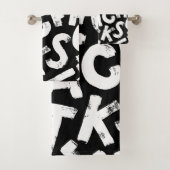 Alphabet Badhandtuch Set (Insitu)