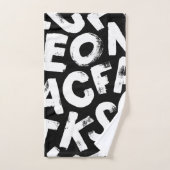 Alphabet Badhandtuch Set (Handtuch)