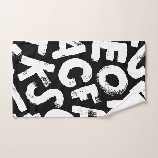 Alphabet Badhandtuch Set (Handtuch)