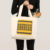 Alphabet Bag Jumbo Stoffbeutel (Vorderseite (Produkt))