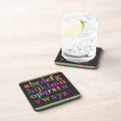 Alphabet Beverage Coaster Getränkeuntersetzer (Rechte Seite)