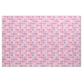Alphabet blockiert das rosa Gewebe der moderne Stoff (Yard (91,4 cm))