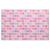 Alphabet blockiert das rosa Gewebe der moderne Stoff (Fat Quarter (45,7 x 55,9 cm))