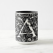 Alphabet Brief A an die Tasse (Zentrum)