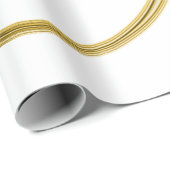 Alphabet-Brief-Anfangsgrund Geschenkpapier (Rolleneckpunkt)