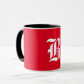 Alphabet Brief B Tasse (Vorderseite Links)